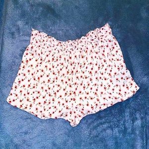 (WORN ONCE) Urban Outfitters Flowy Floral Shorts